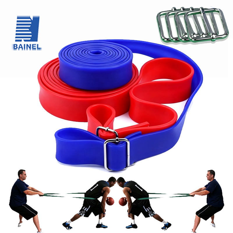 Pull Up Assist Band - ยางยืดออกกำลังกายแบบหนา พร้อมตัวล็อค สายรัดออกกำลังกายที่ทนทาน สำหรับช่วยในการดึงตัวขึ้น โยคะ บาสเกตบอล