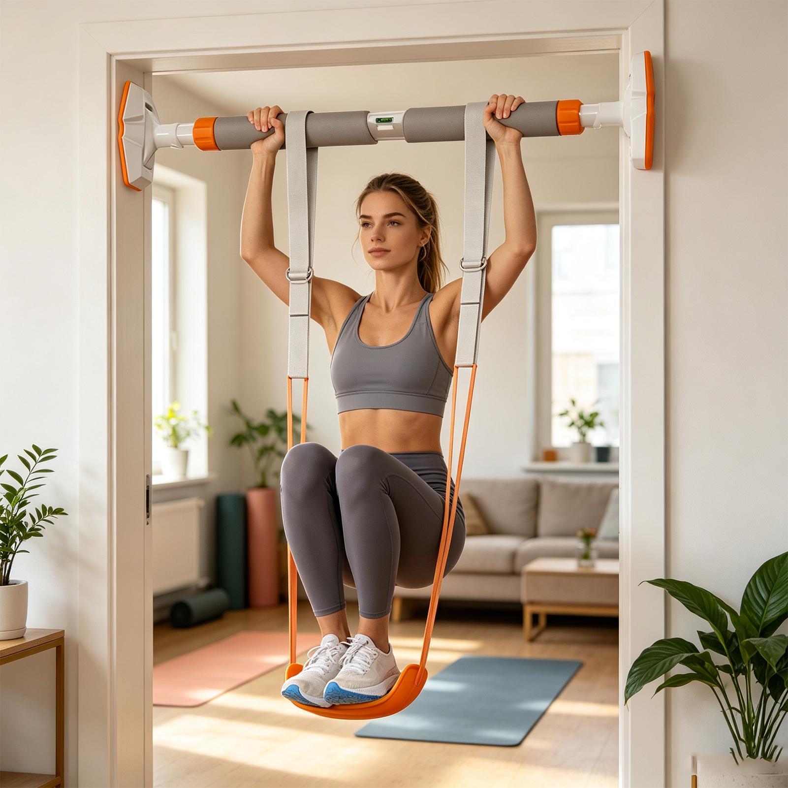 Pull Up Assist Band - แถบยางยืดช่วยดึงข้อศอกแบบปรับได้สำหรับการฝึกดึงข้อศอก ชุดแถบยางยืดช่วยดึงข้อศอกสำหรับผู้ชายและผู้หญิง ใช้สำหรับฝึกการดึงข้อศอกและวิดพื้น