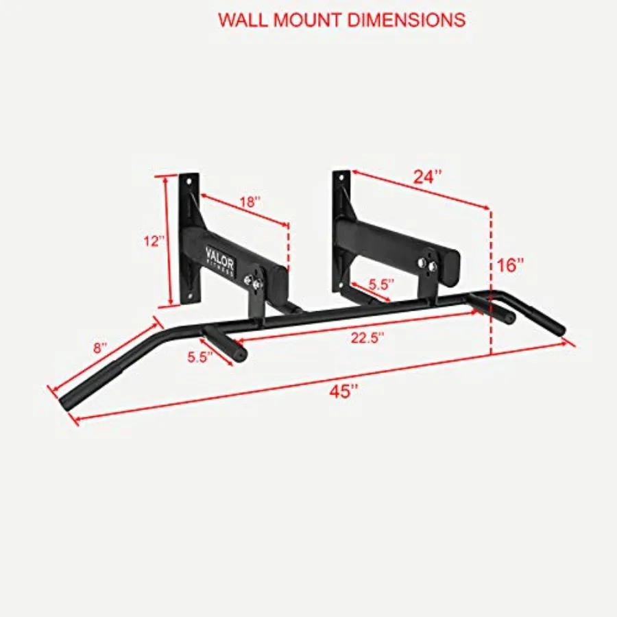 บาร์ดึงข้อแบบหกจุดยึดติดผนังหร - Pull Up Bar Grip บทวิจารณ์และราคา